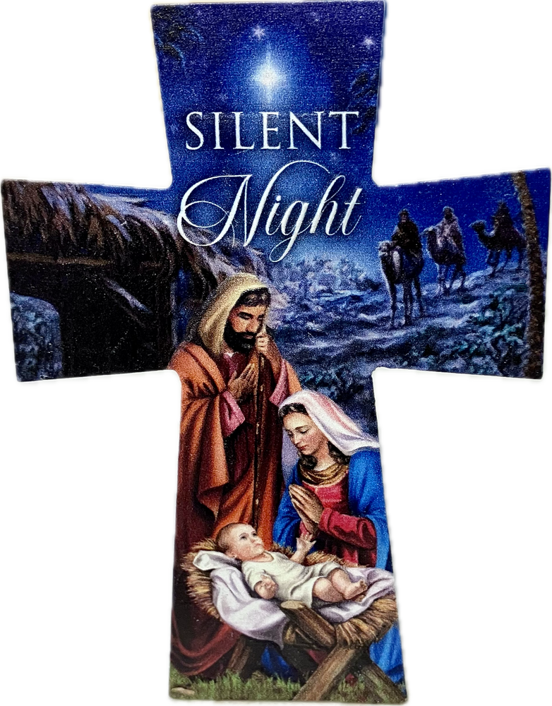 Silent Night Standing Cross