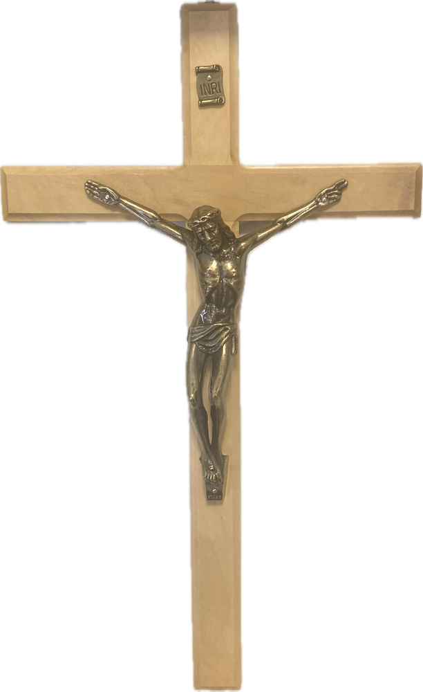 30 cm Wood Crucifix