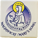 The Magnificat, Mary's Song, 2024 Our Lady of Walsingham Square Magnet