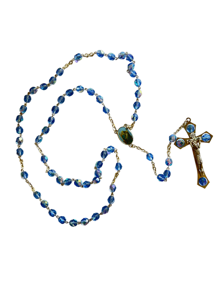 Our Lady of Walsingham Blue Rosary